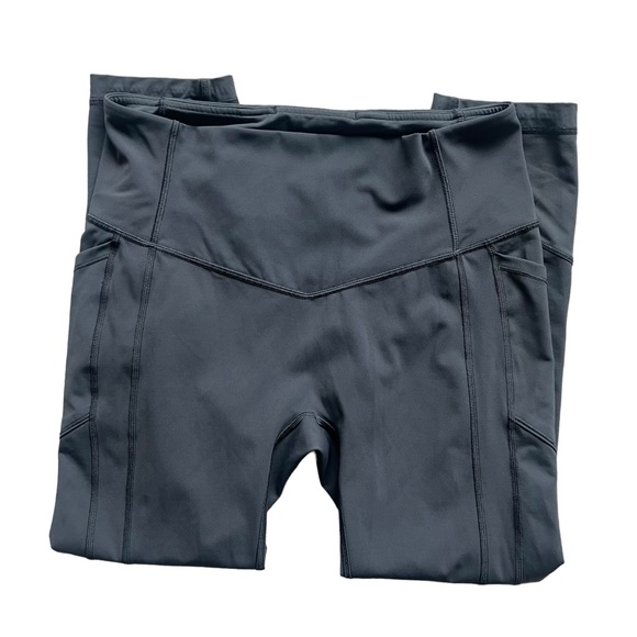 Lululemon All The Right Places Crop II 23" Graphite Grey Size 10 - Picture 9 of 14